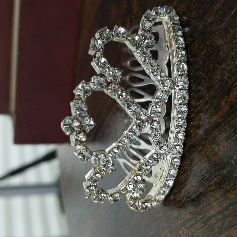Tiara hair barrette